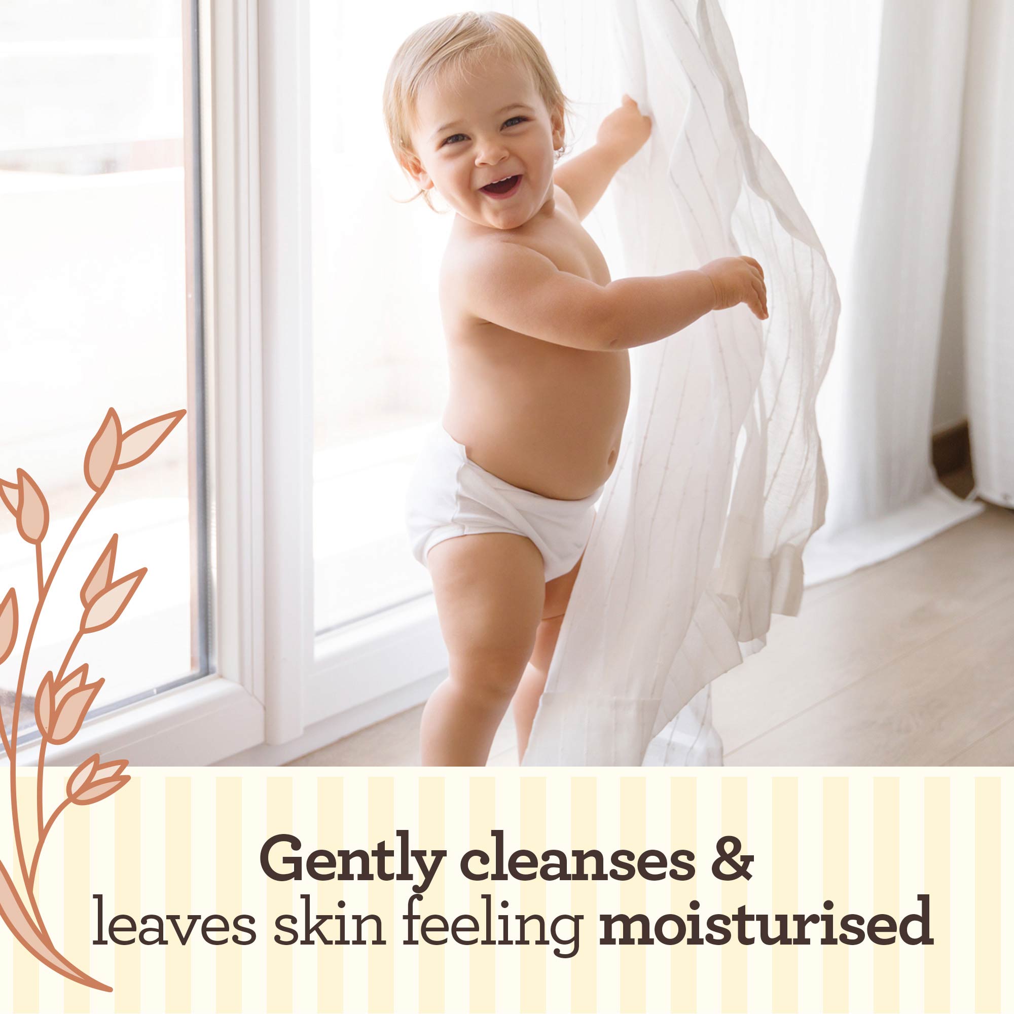 Aveeno Baby Daily Care Gentle Bath & Wash for sensitive skin