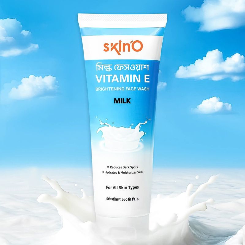 Vitamin E Brightening Face Wash Milk