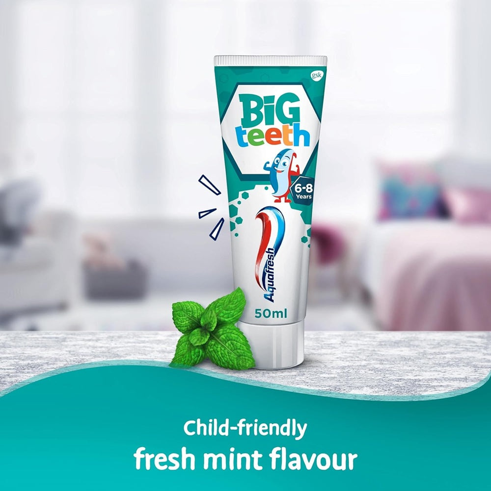 Aquafresh Big Teeth Toothpaste 6-8 years 50ml