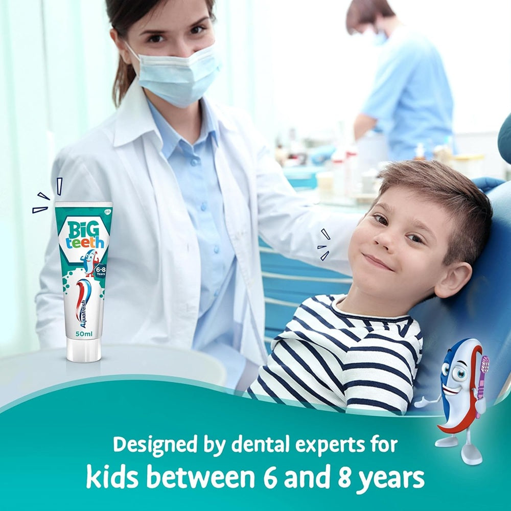 Aquafresh Big Teeth Toothpaste 6-8 years 50ml