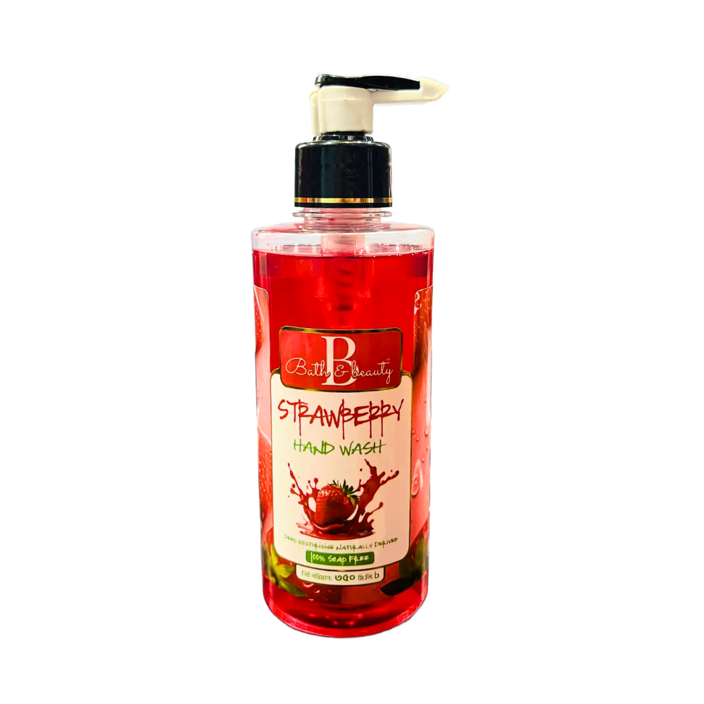 Bath & Beauty Strawberry Hand Wash 350ml