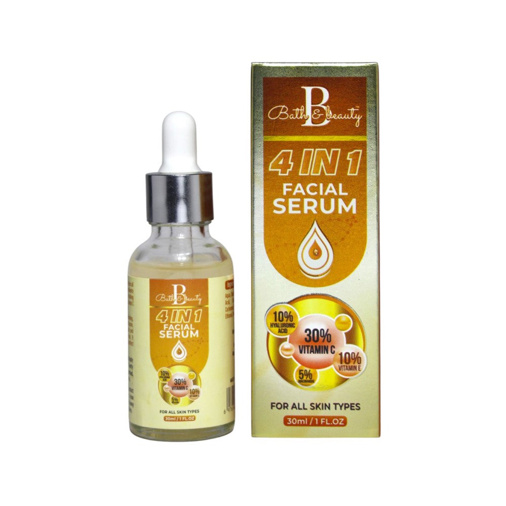 Bath & Beauty 4 In 1 Facial Serum For All Skin Types
