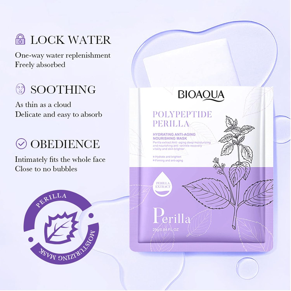 bioaqua Polypeptide Perilla Facial Mask 25g BD