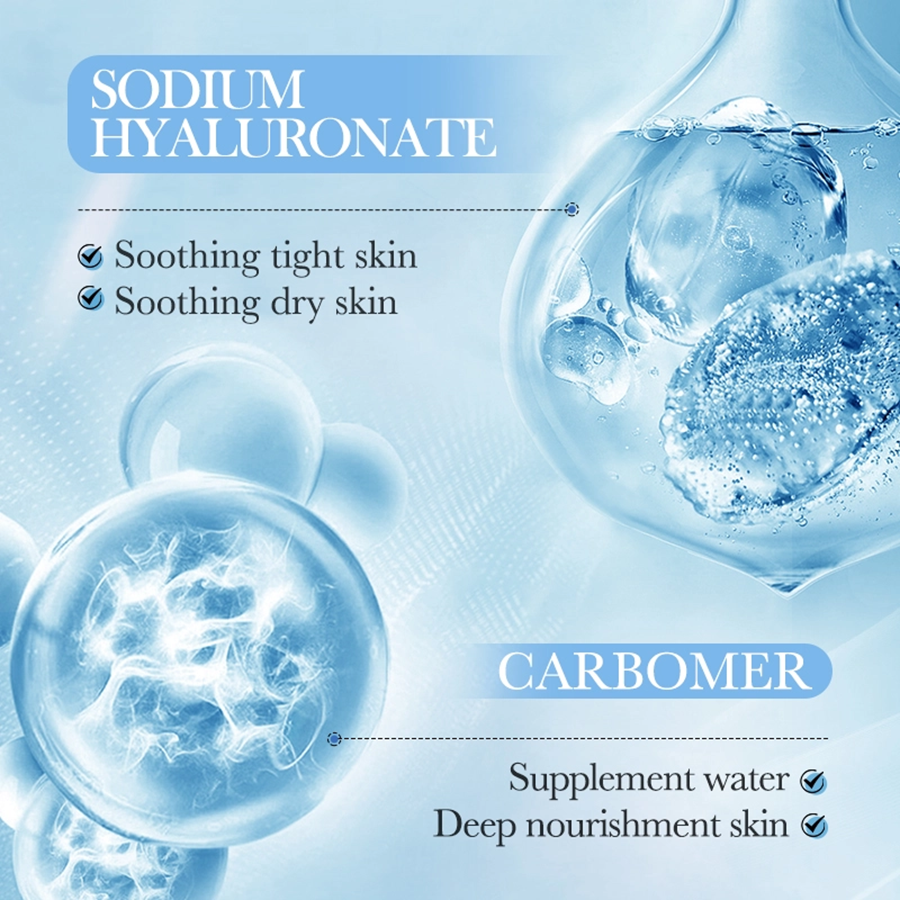 Bioagua Squalane + Hyaluronic Acid Hydrating Moisturizing Facial Mask 25ml