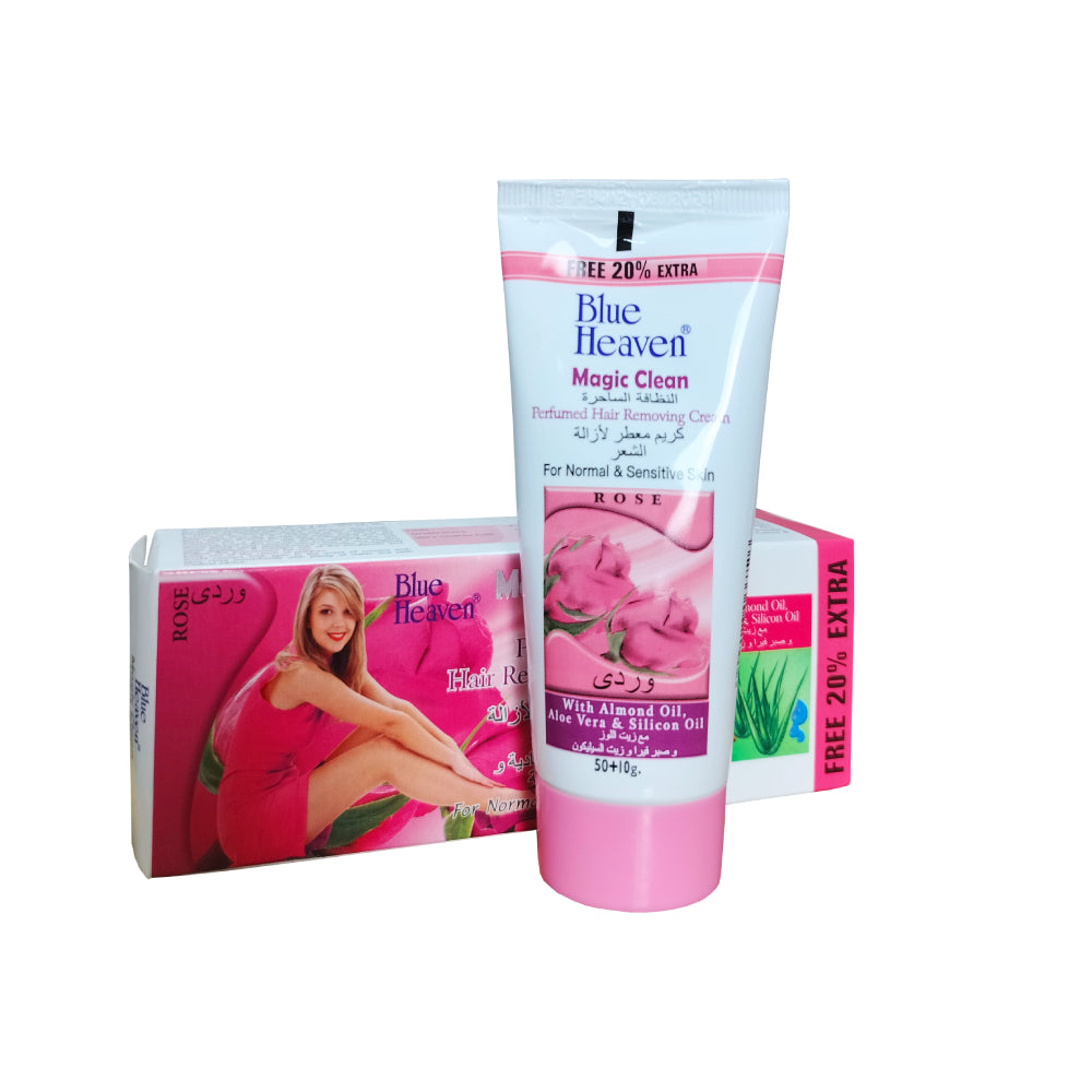 Blue Heaven Perfumed Hair Removing Cream With Rose BD