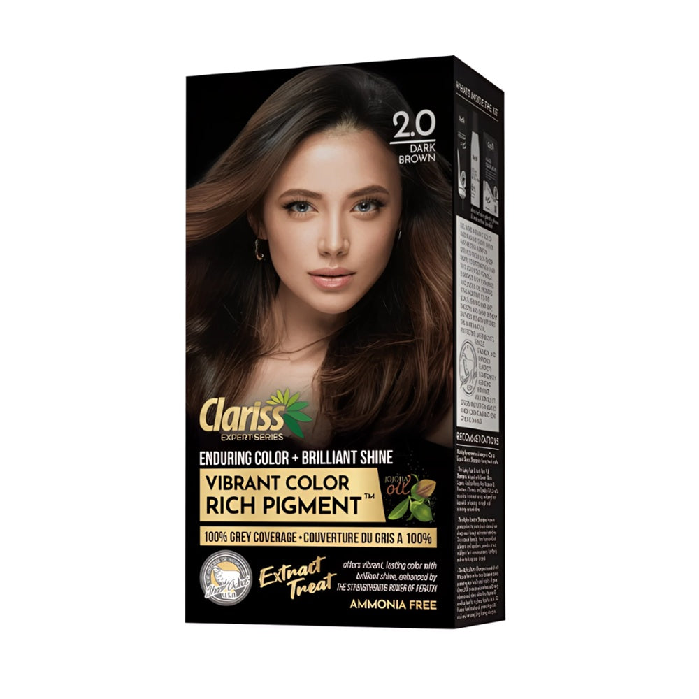 Dark Brown 2.0 Color Dark Brown 2.0 packaging – vibrant pigment, nourishing formula