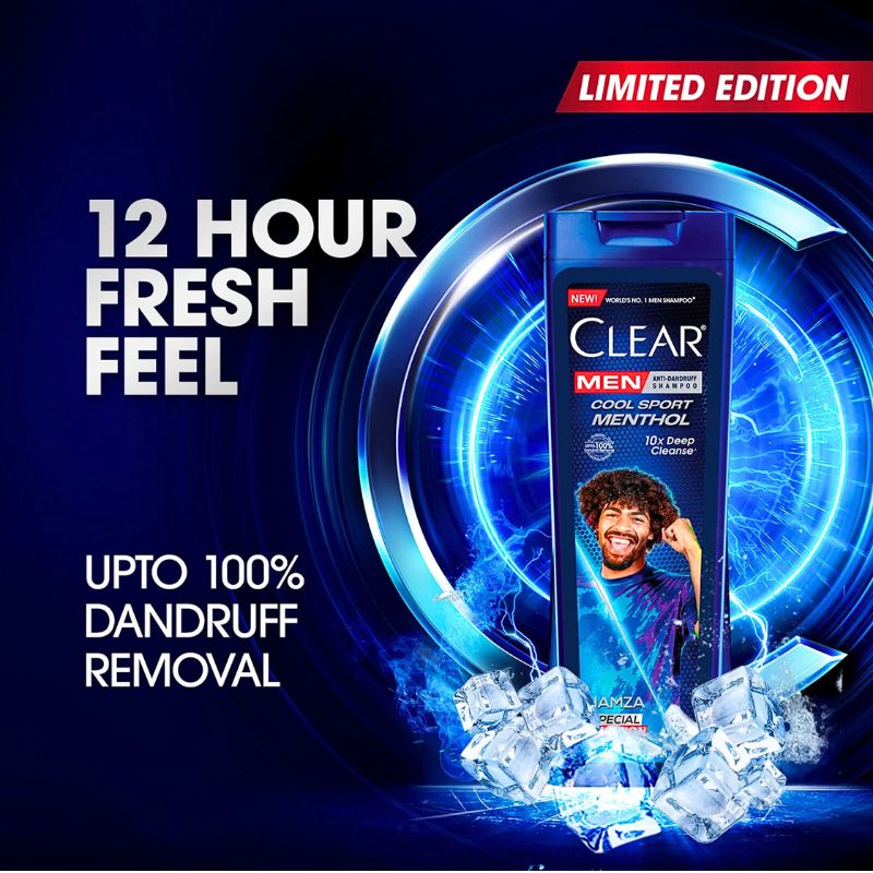 Clear Men Cool Sport Menthol 12 Hour Fresh Feel BD