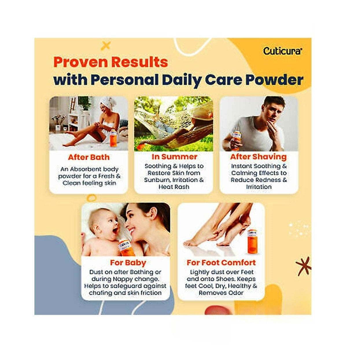 Cuticura talcum powder side effects