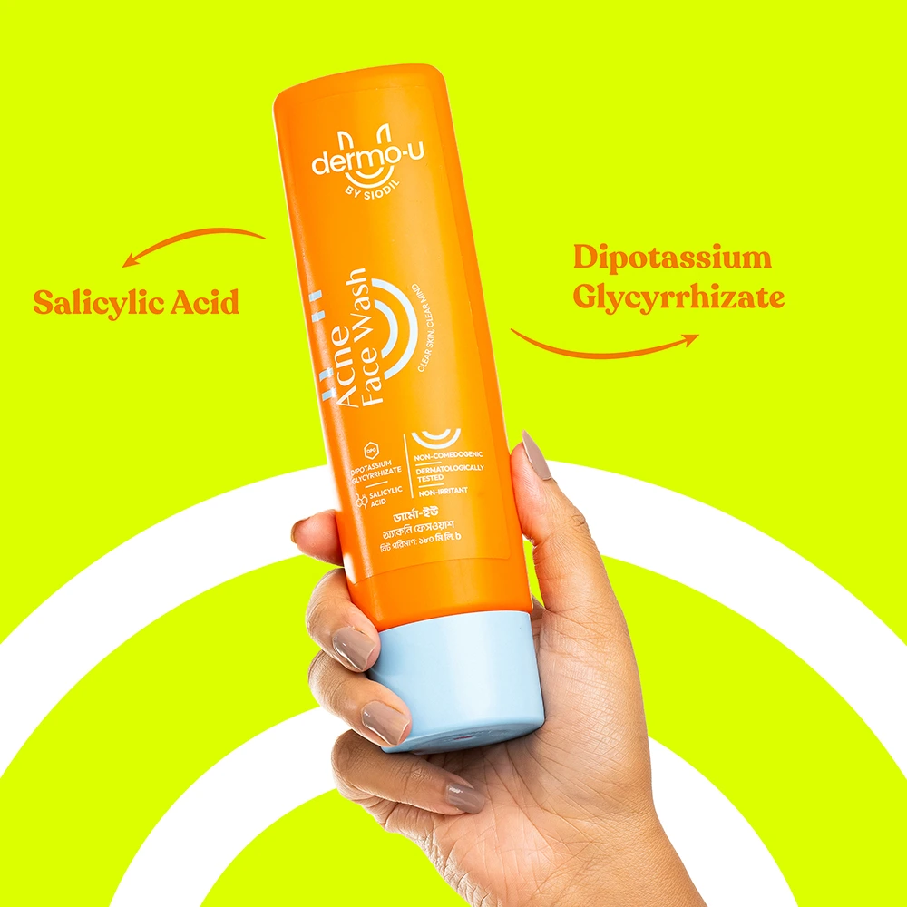 Dermo-U Acne Face Wash 180ml BD