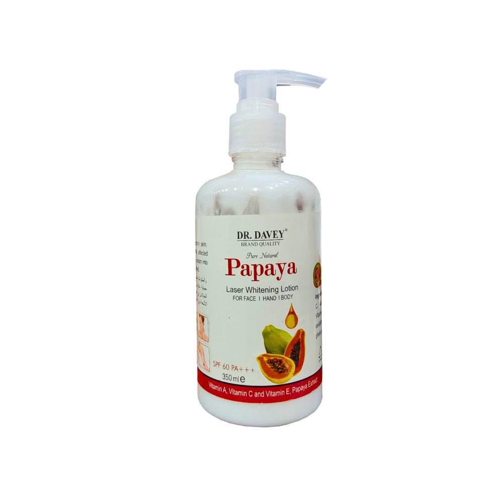 Dr. Davey Papaya Laser Whitening Lotion 350ml