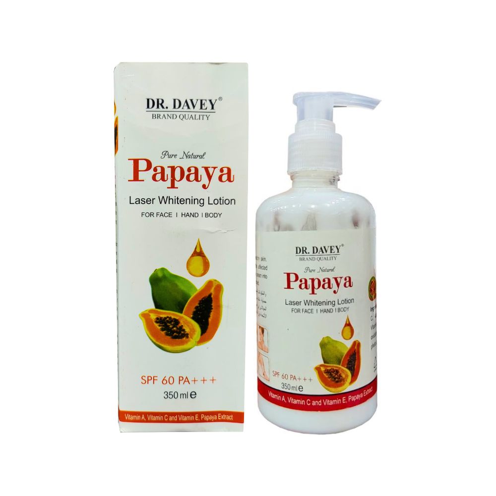 Dr. Davey Papaya Laser Whitening Lotion 350ml