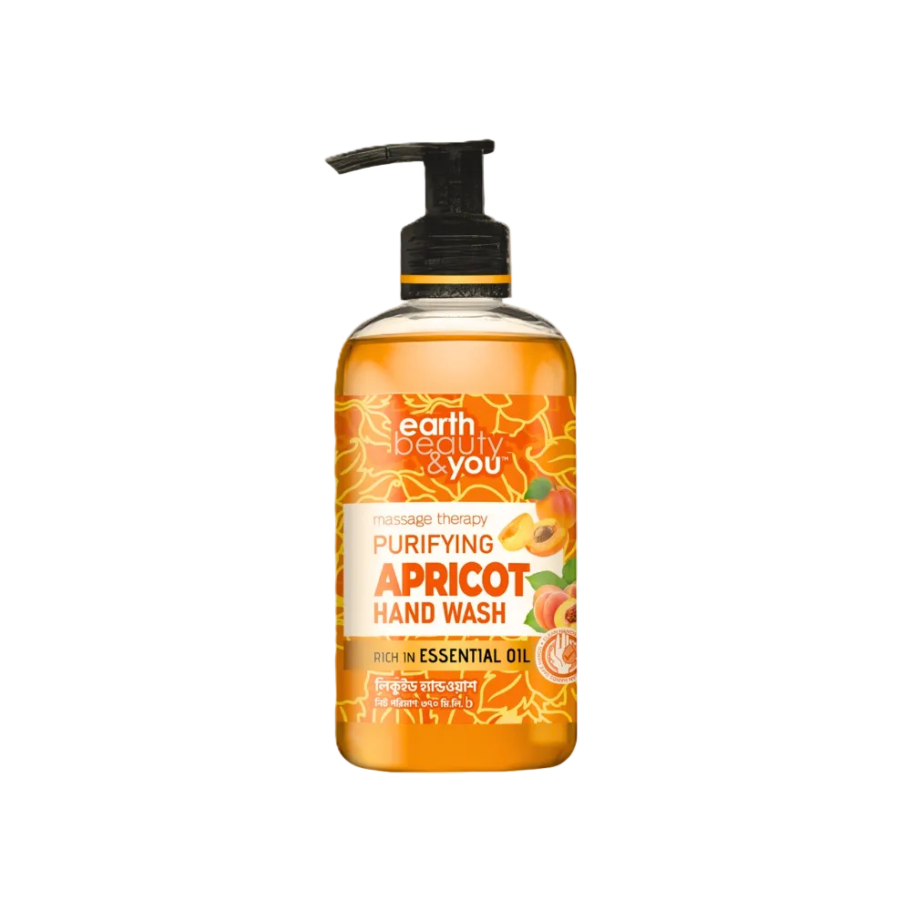 Earth Beauty Purifying Apricot Hand Wash 370ml
