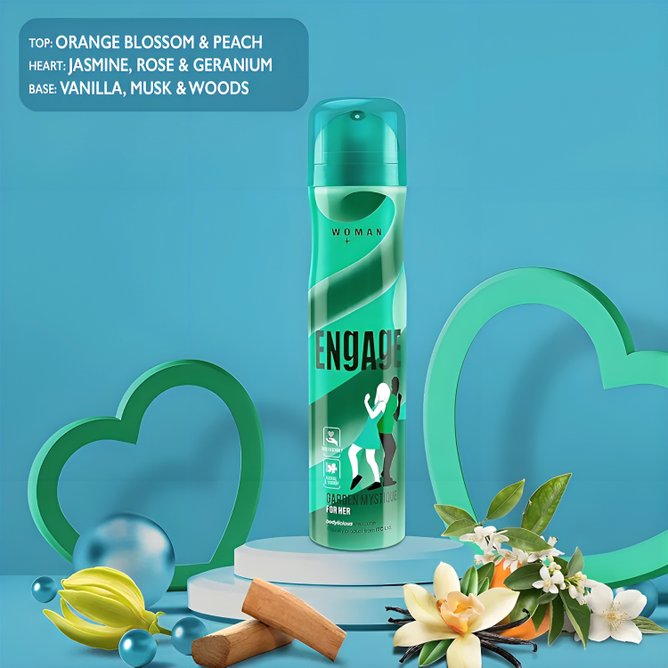 Long-lasting floral perfume for women