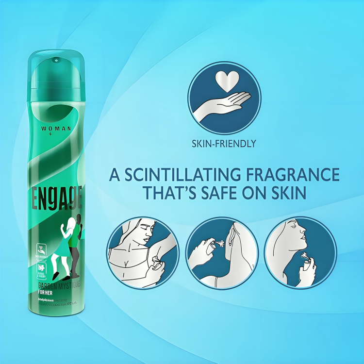 Soft feminine floral scent for women