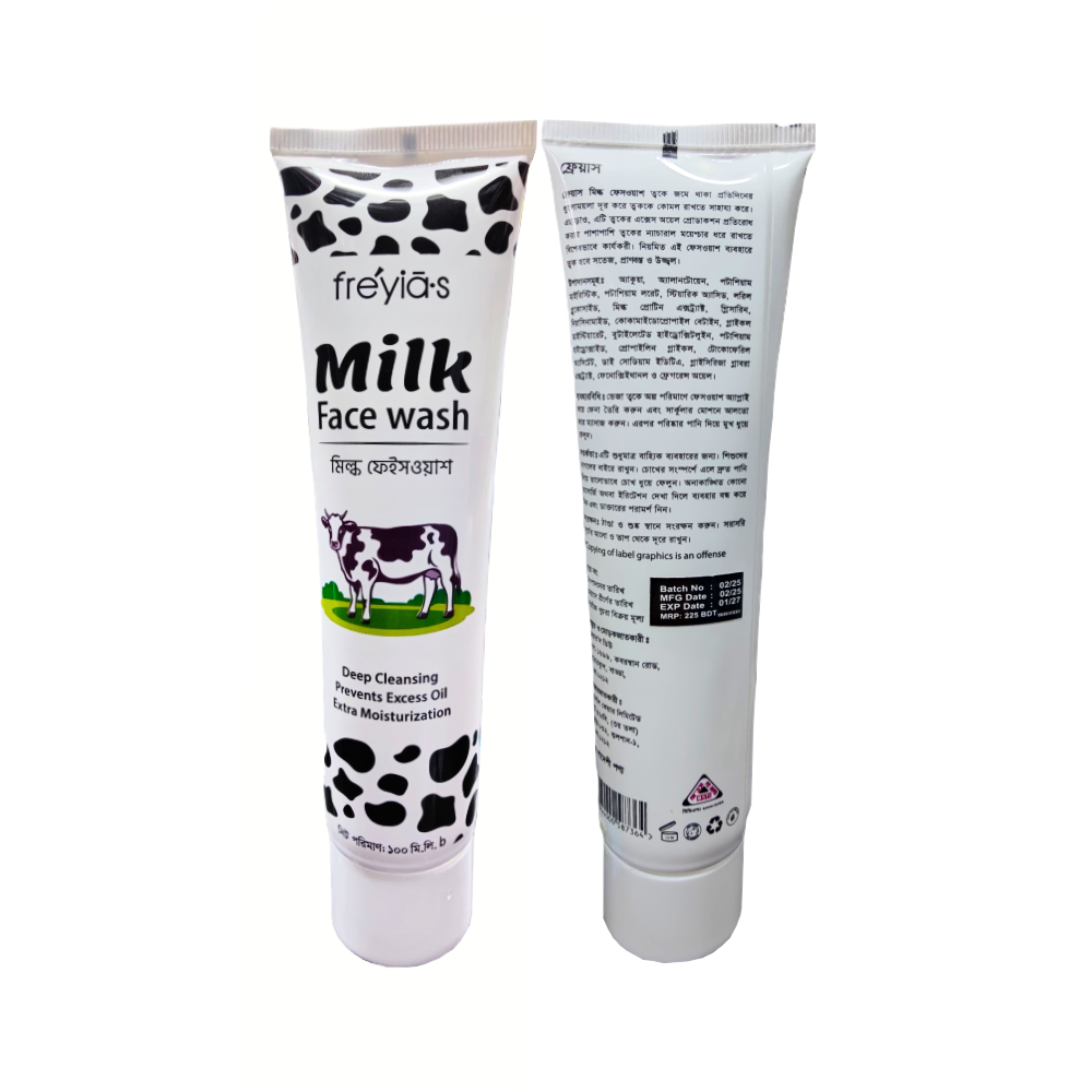 Freyias Milk Face Wash 100ml