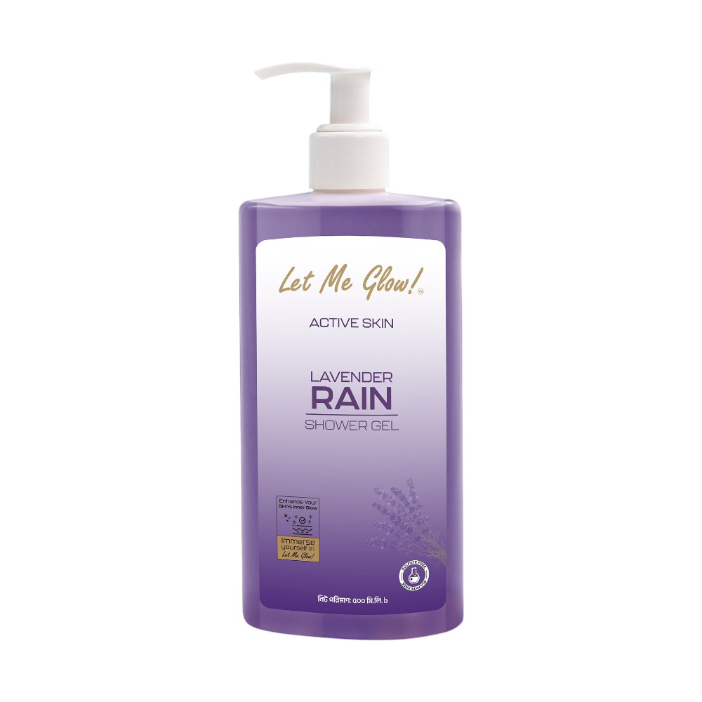 Let Me Glow! Levender Rain Shower Gel 500ml