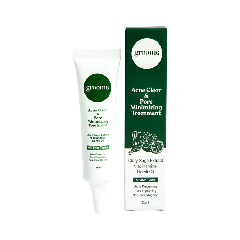 Groome Acne Clear & Pore Minimizing Treatment 15ml