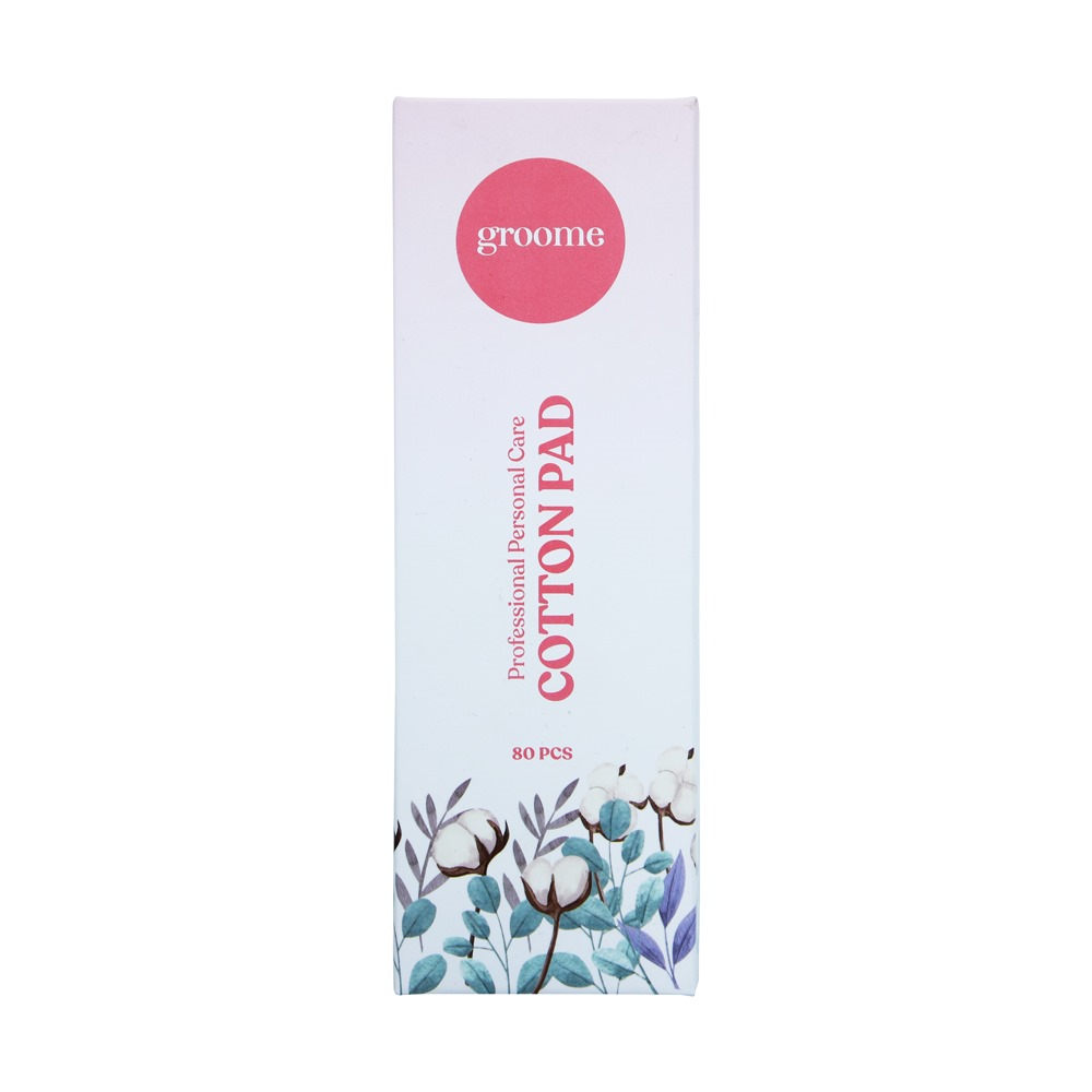 Groome Cotton Pad 80pcs