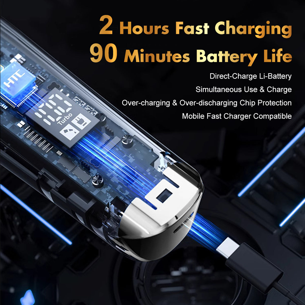 HTC Professional Rechargeable Hair Clipper AT-588 BD