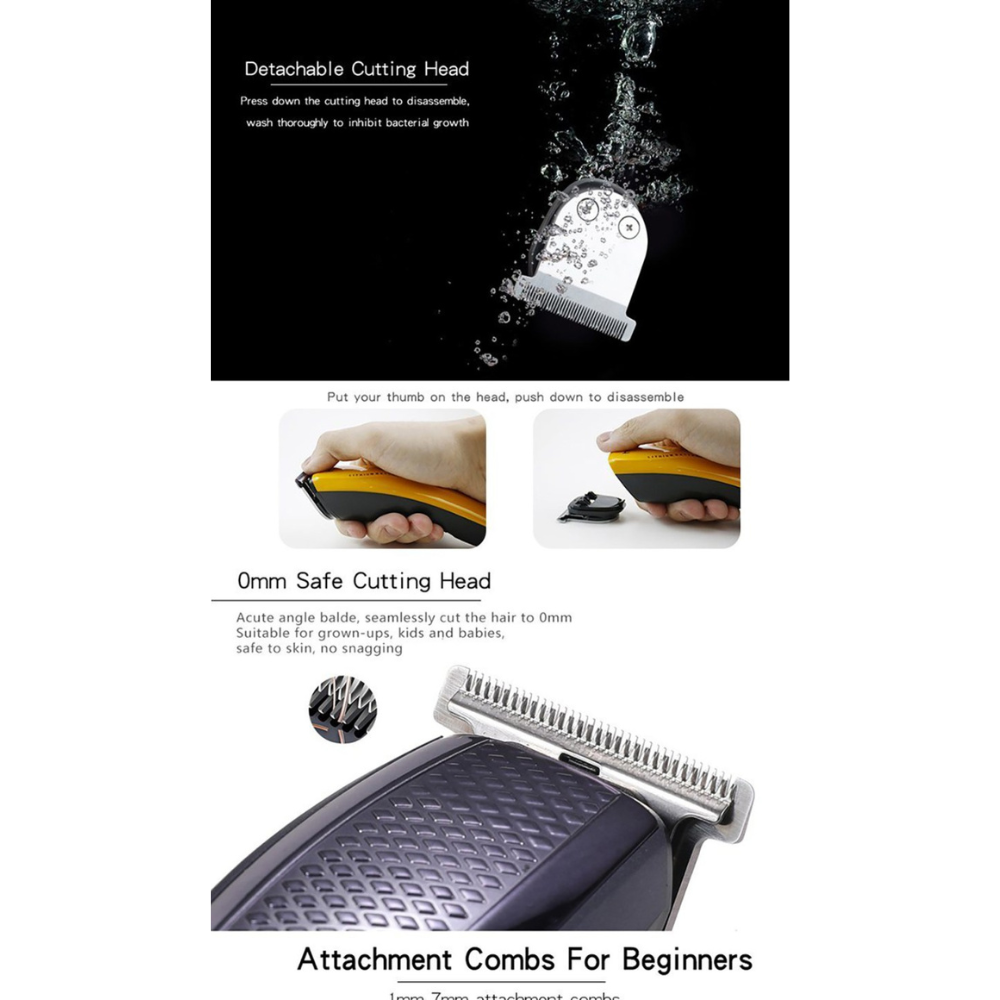 HTC Rechargeable Hair Trimmer AT-1210