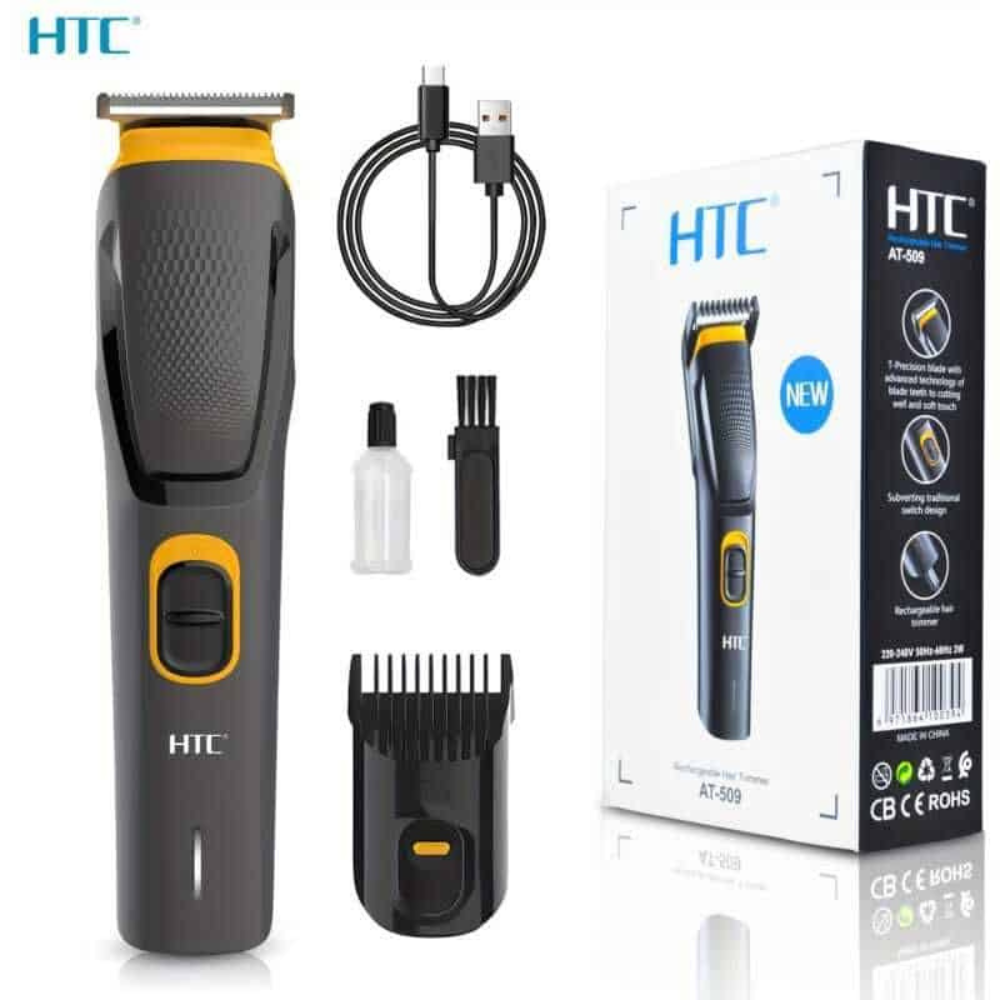 HTC Rechargeable Hair Trimmer AT-509