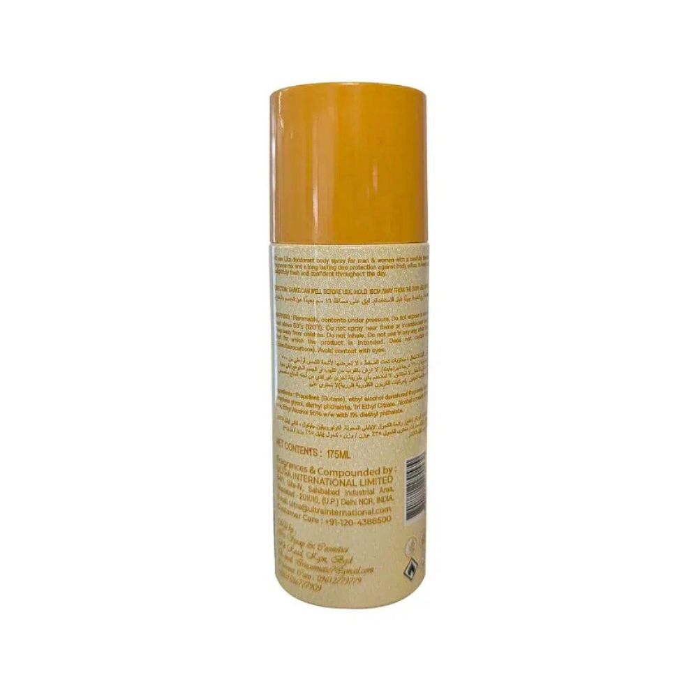 Iris Like Estiara spray on white background – elegant packaging 175ml