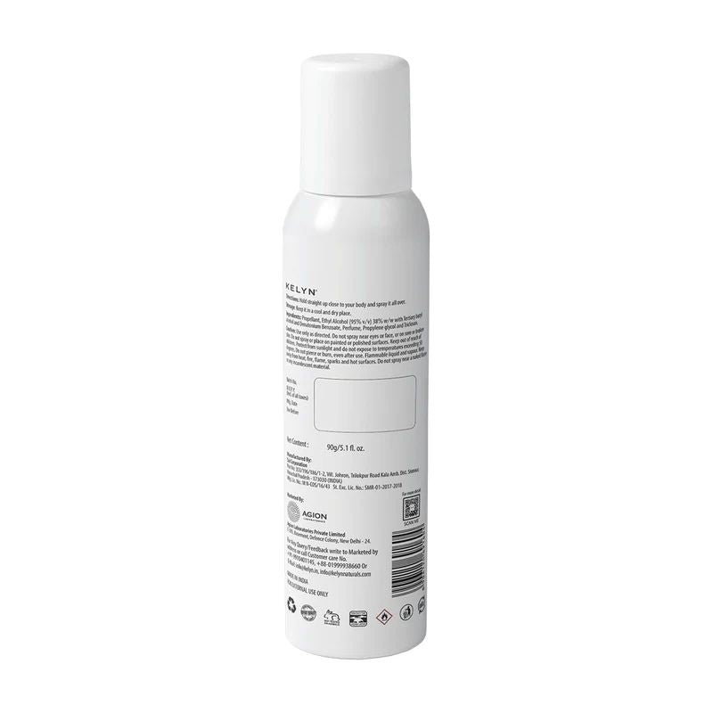 Floral scented women body spray