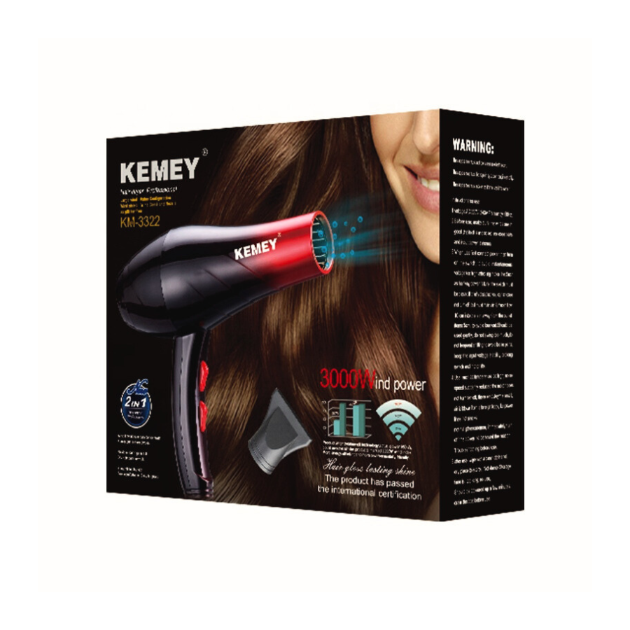 Kemei Professional Hair Dryer KM-3322