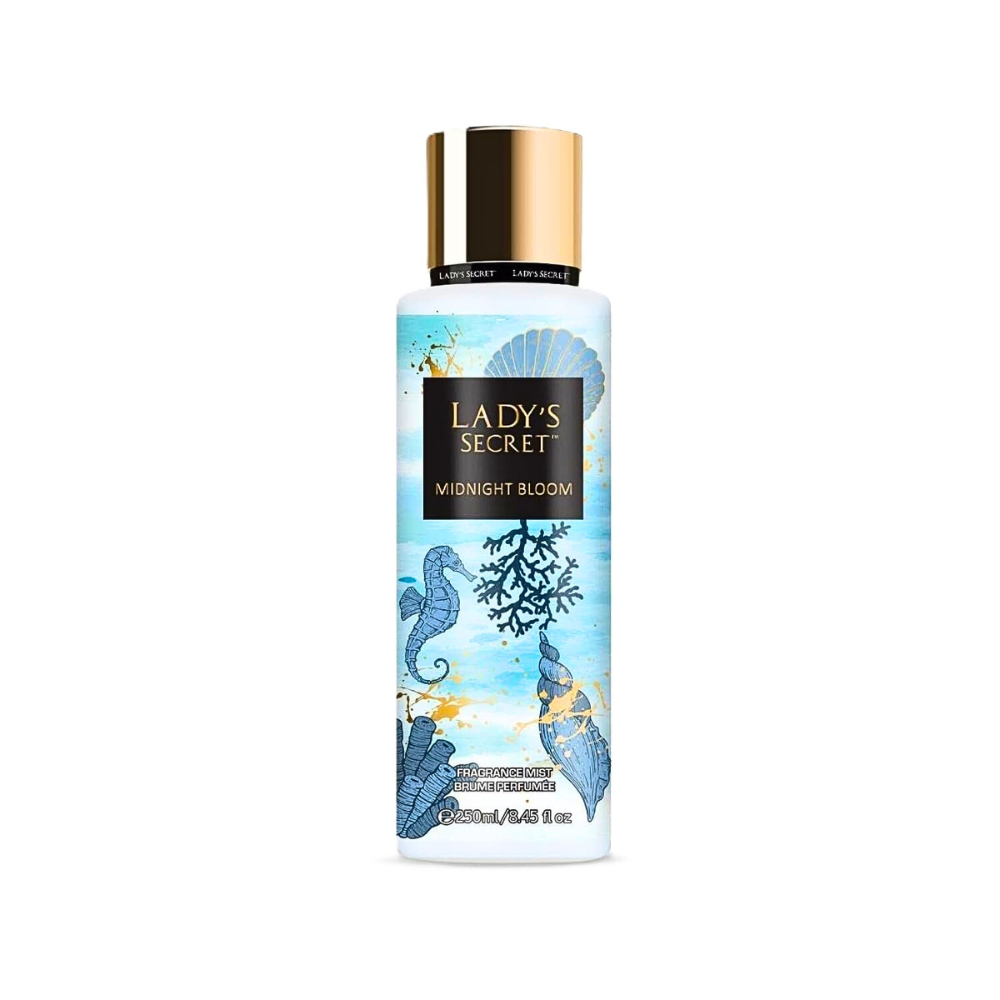 Lady's Secret Midnight Bloom Fragrance Mist Brume Perfume 250ml