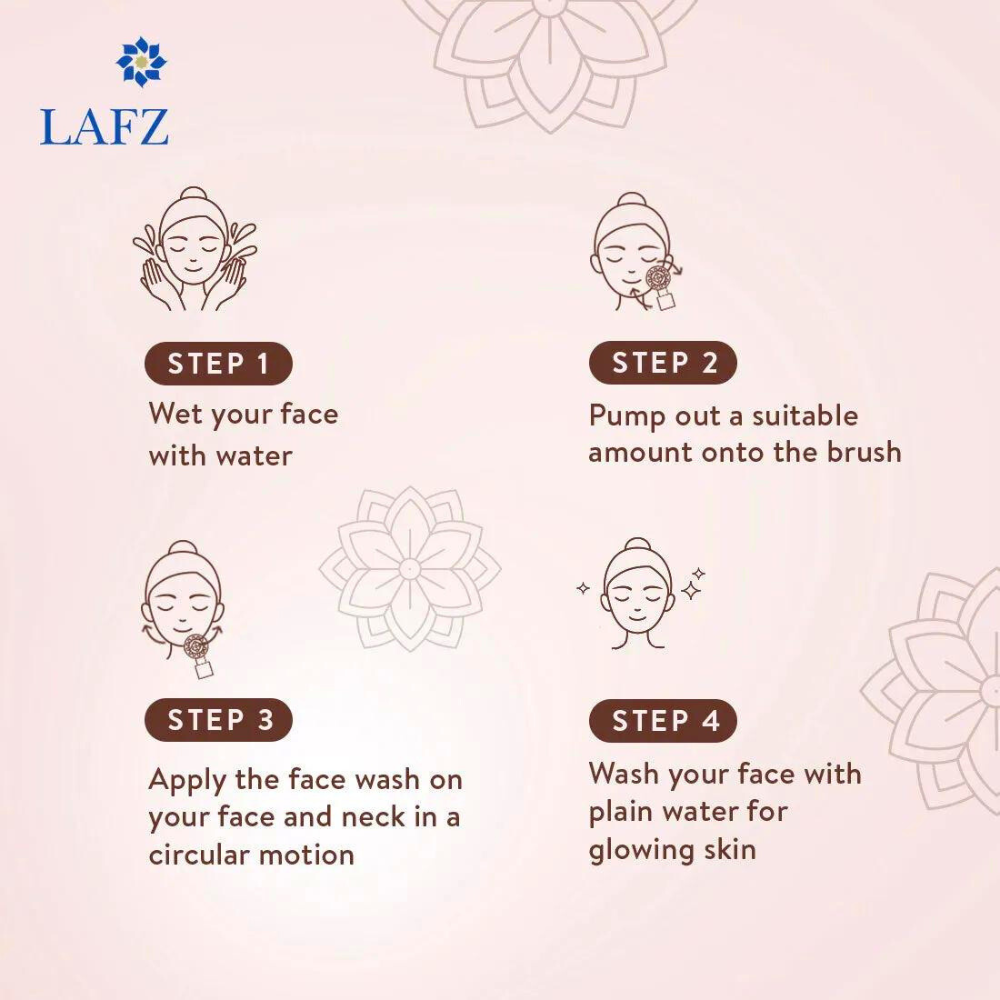 Lafz Caffeine Foaming Face Wash 100ml