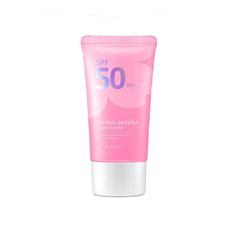 Laikou Japan Sakura Whitening Sunscreen SPF50 PA+++ 50g