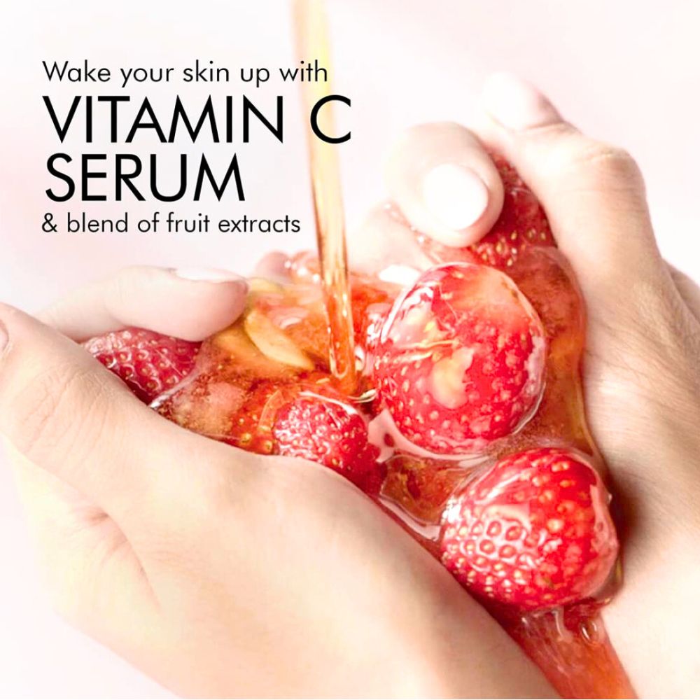 Lakmé Blush & Glow Strawberry Hydrating Face Wash with Vitamin C Serum 100g (BD)