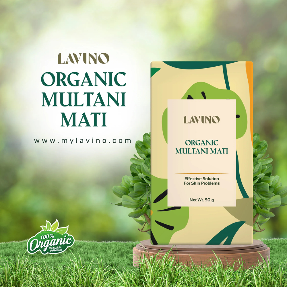 Lavino Organic Multani Mati 50g