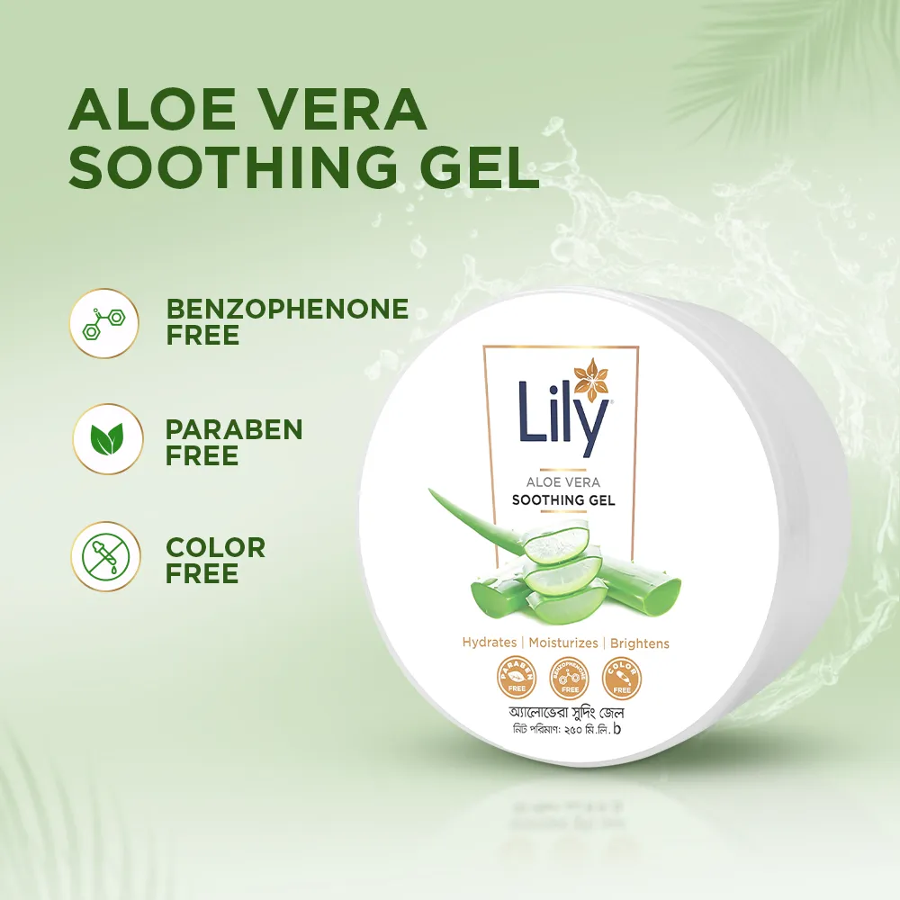 Lily Aloe Vera Soothing Gel 250ml BD