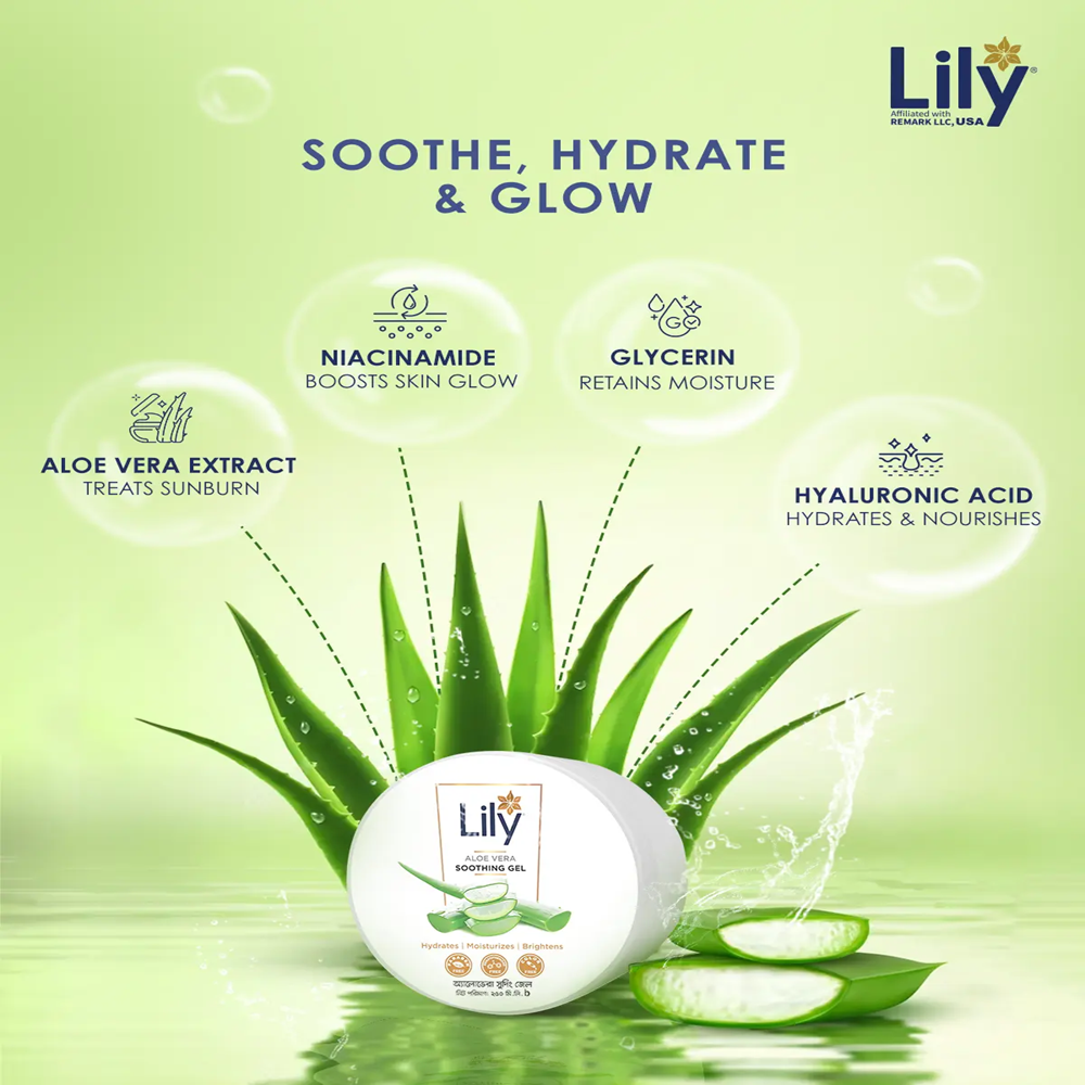 Lily Aloe Vera Soothing Gel 250ml BD