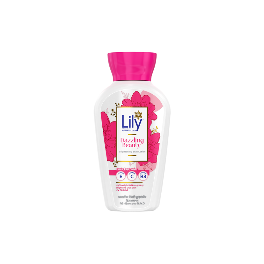 Lily dazzling beauty brightening skin lotion 200ml