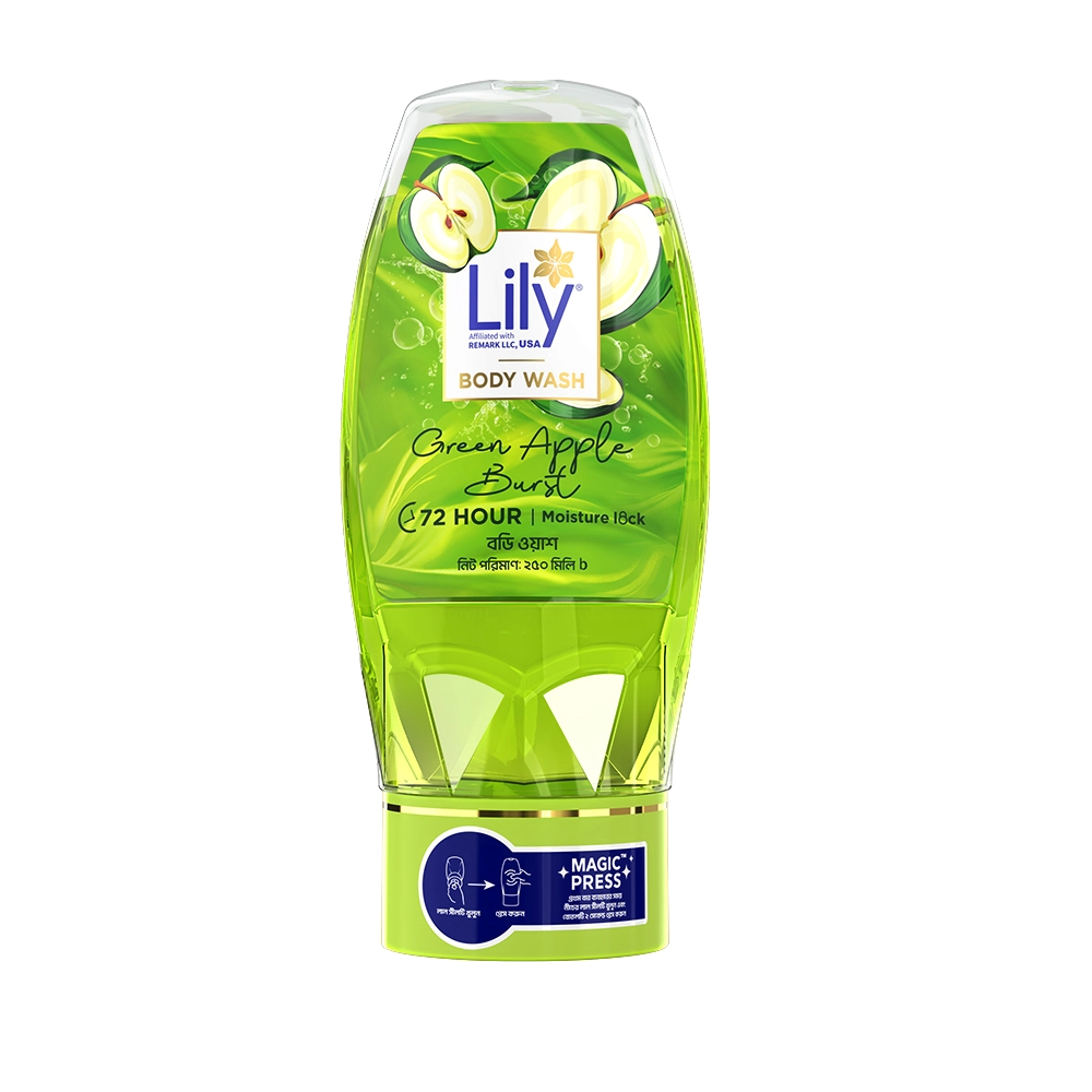 Lily Green Apple Burst Body Wash 250ml