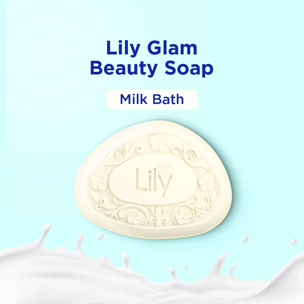 Lily Milk Bath Beauty Soap 100g