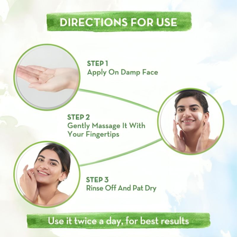Rich face wash for smooth and luminous skin
