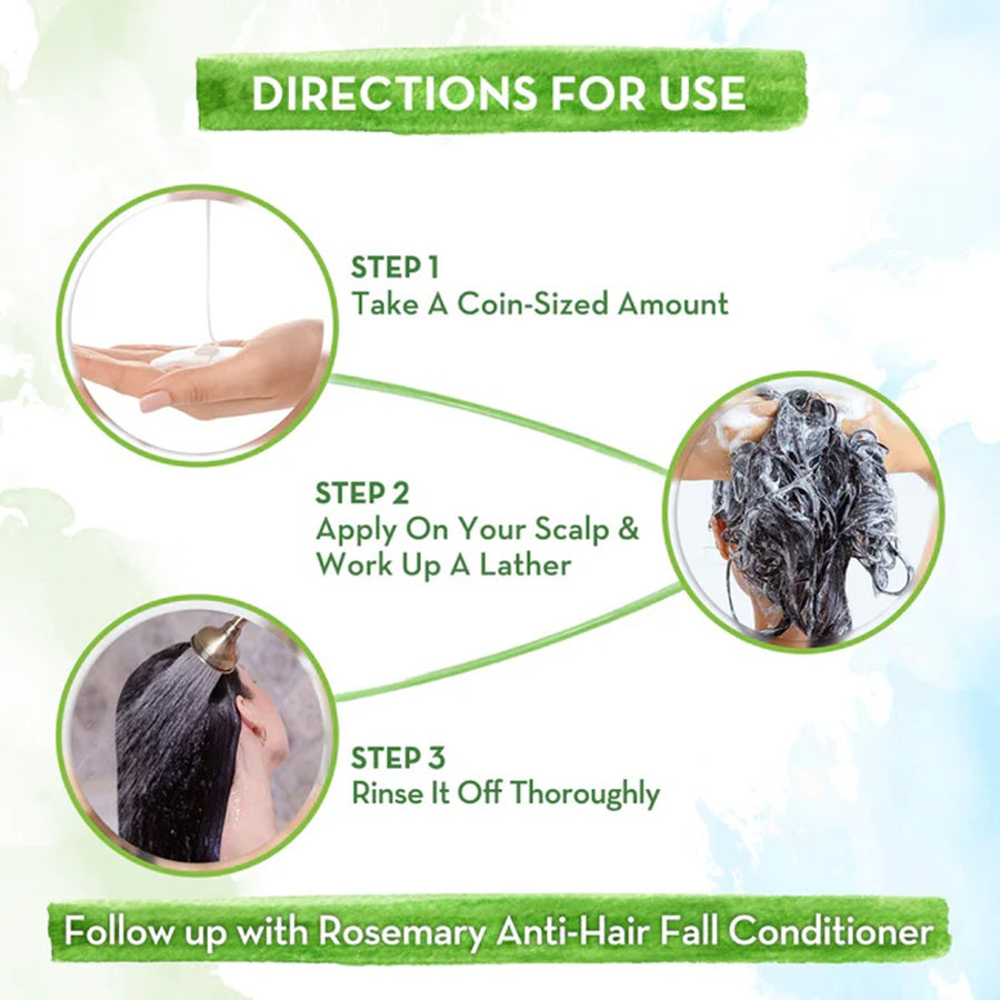 Mamaearth biotin and rosemary shampoo for hair growth