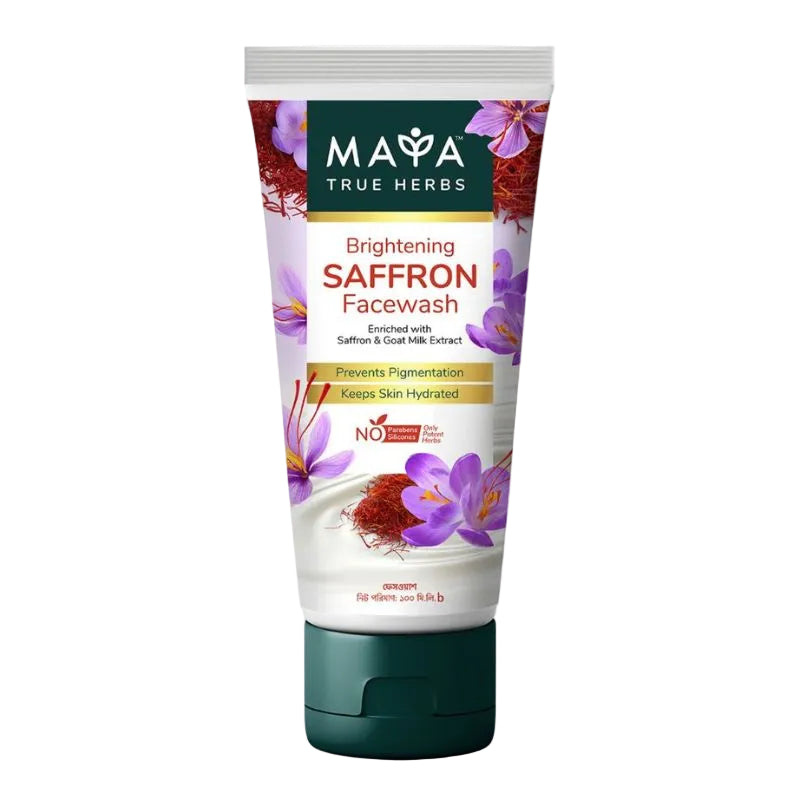MAYA True Herbs Brightening Saffron Facewash