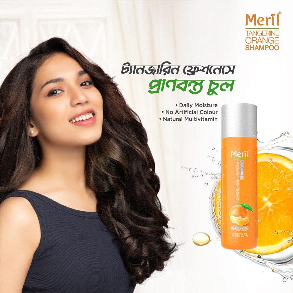 Meril Tangerine Orange Shampoo 250ml