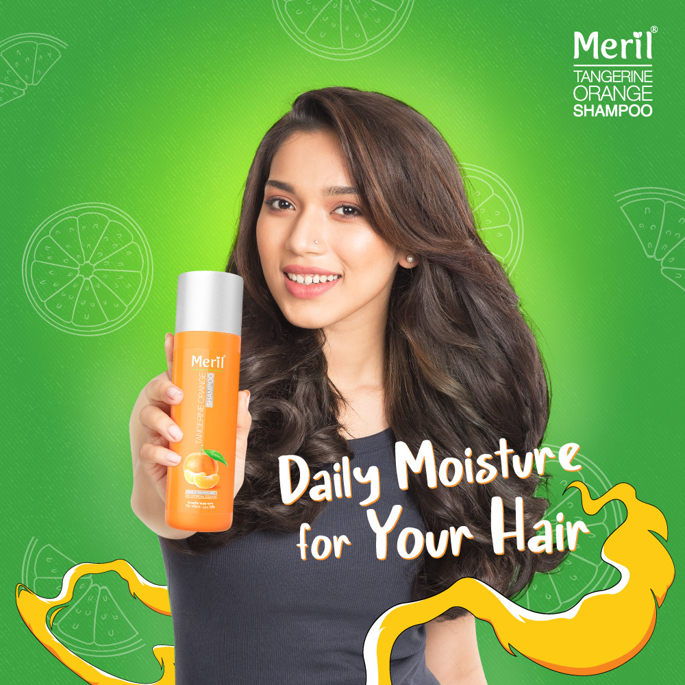 Meril Tangerine Orange Shampoo 250ml