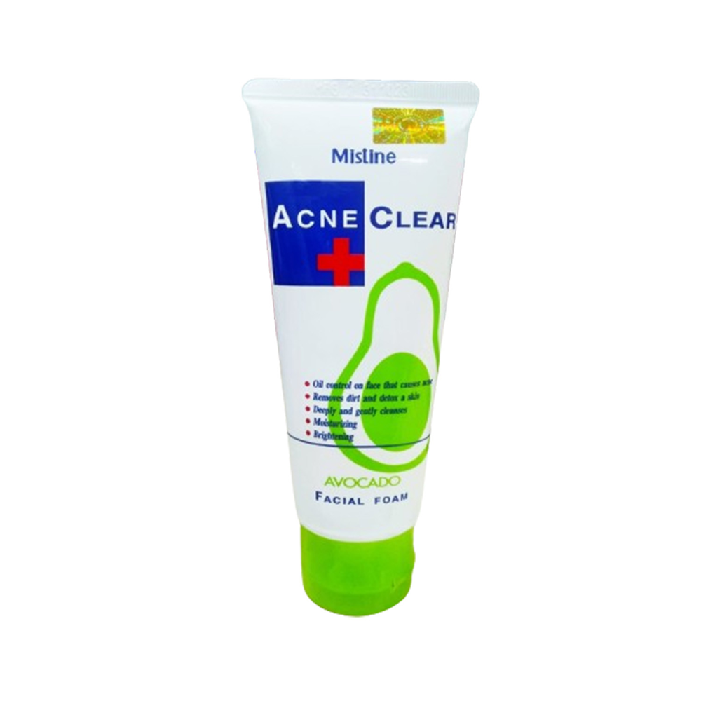 Mistine Acne Clear Avocado Facial Foam 01