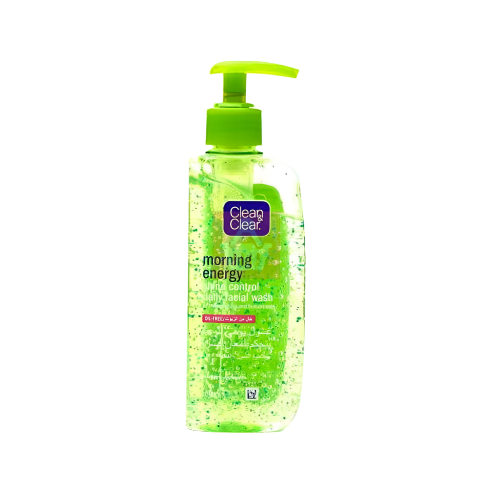 Clean & Clear Morning Energy Shine Control Daily Facial Wash 150ml