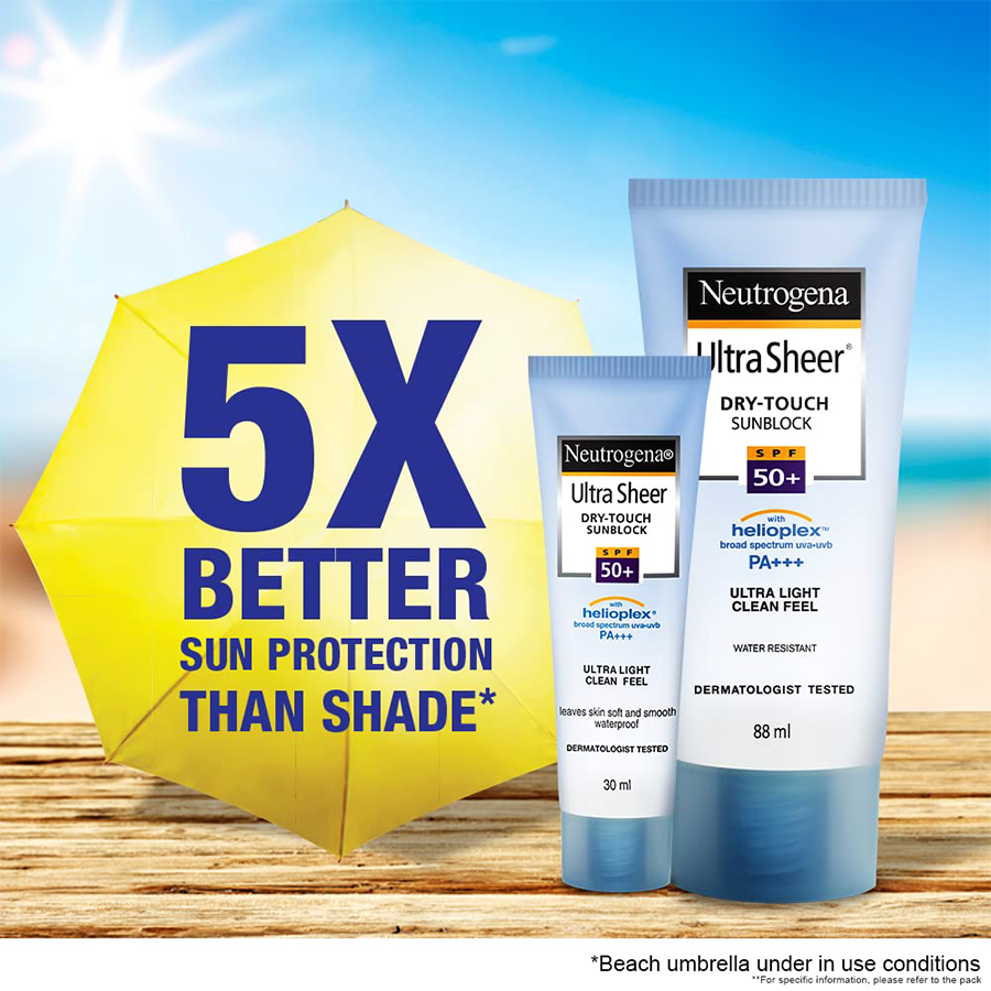 Neutrogena Ultra Sheer Dry-Touch Sunblock SPF 50+