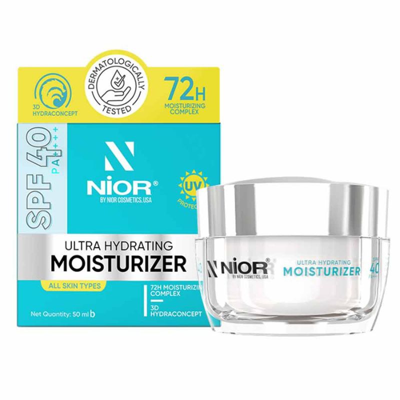 Nior SPF40 hydrating face moisturizer