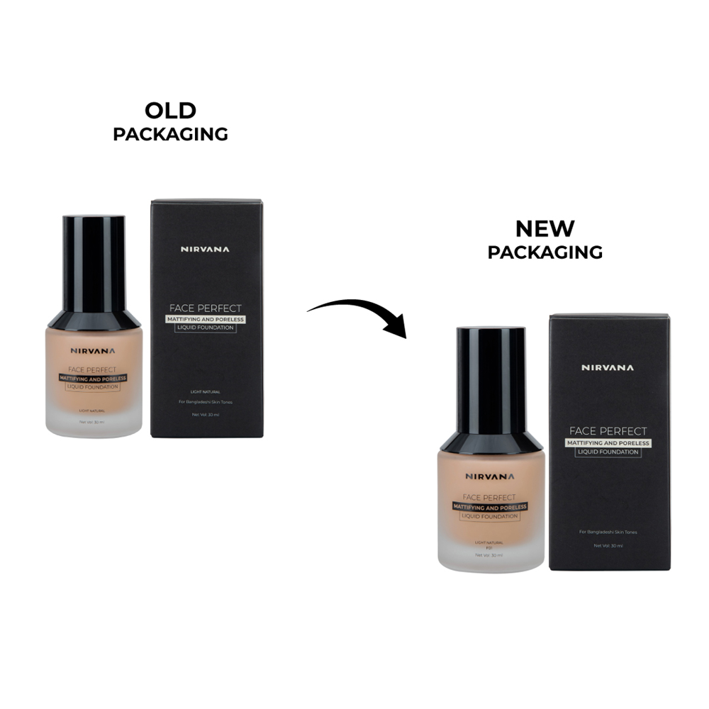 Nirvana Color Face Perfect Liquid Foundation