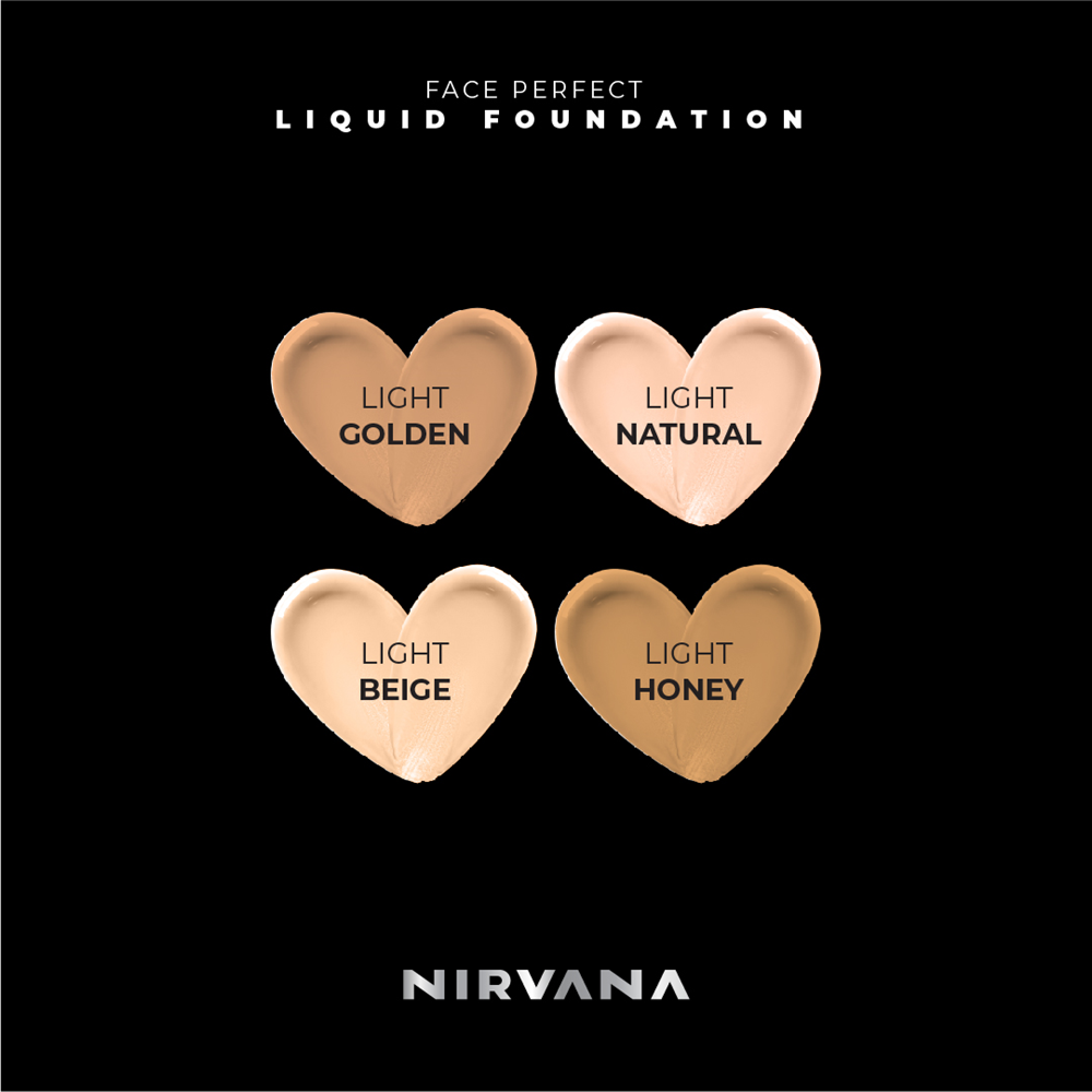 Nirvana Color Face Perfect Liquid Foundation