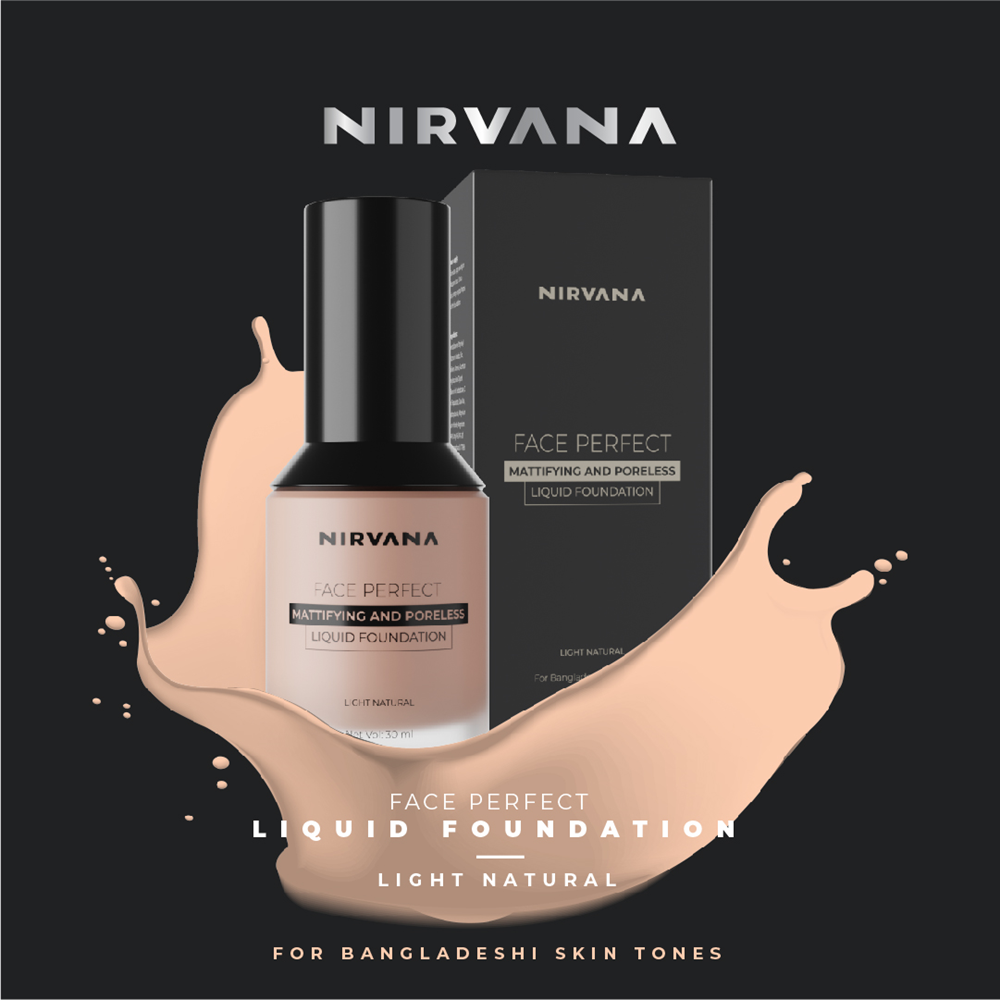 Nirvana Color Face Perfect Liquid Foundation